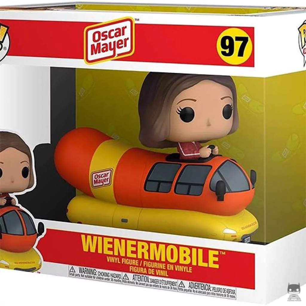 Wienermobile Funko Pop! figure in its box