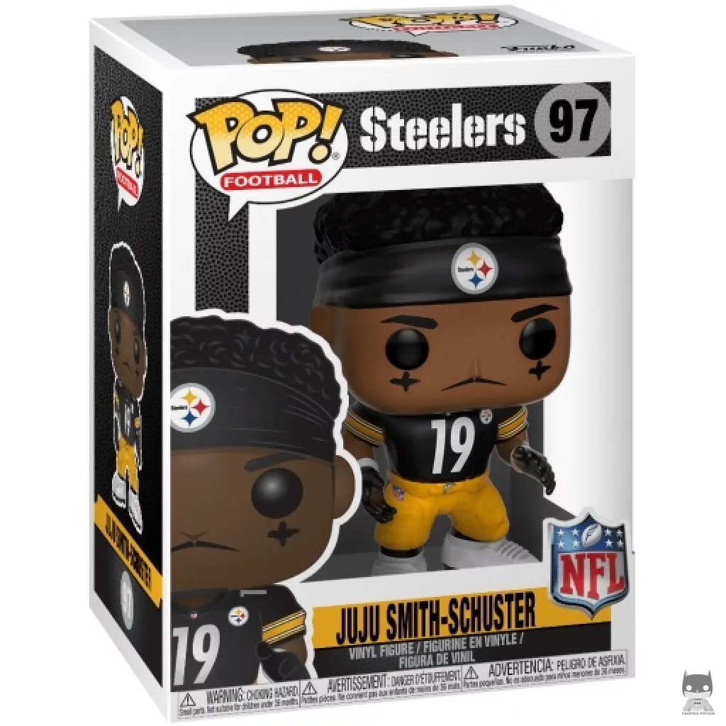 Ju Ju Smith Schuster Funko Pop! figure in its box