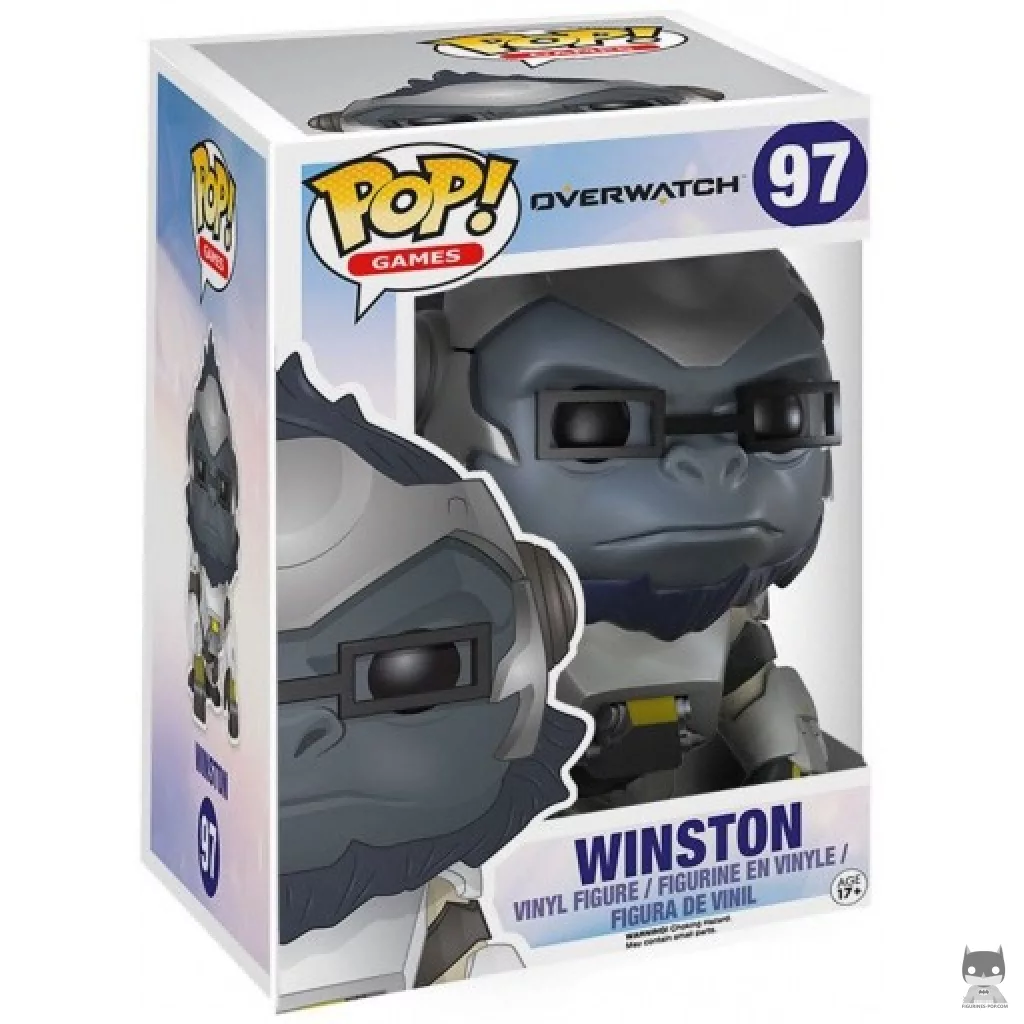 Winston Funko Pop! figure in its box