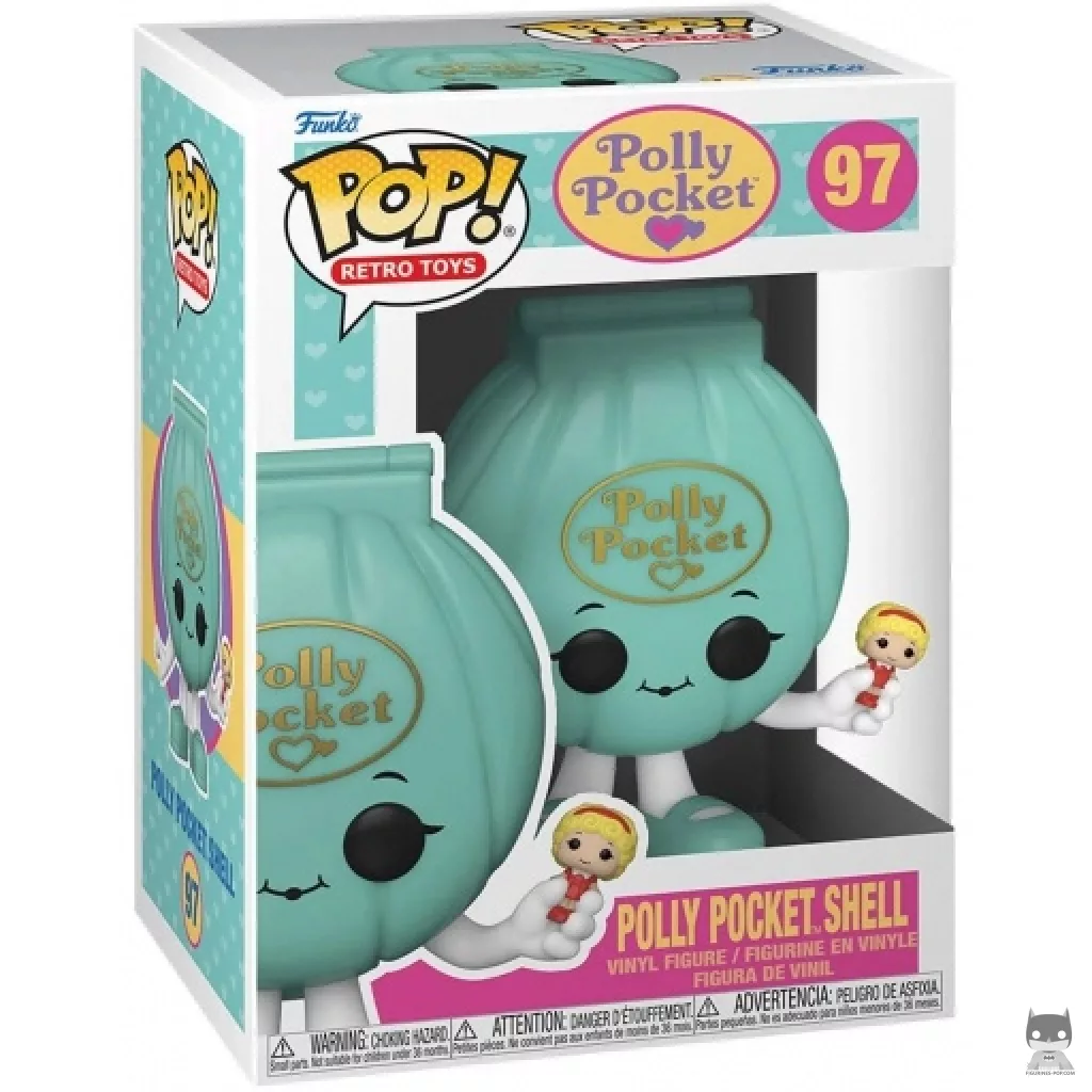 Polly Pocket Shell Funko Pop! figure in its box