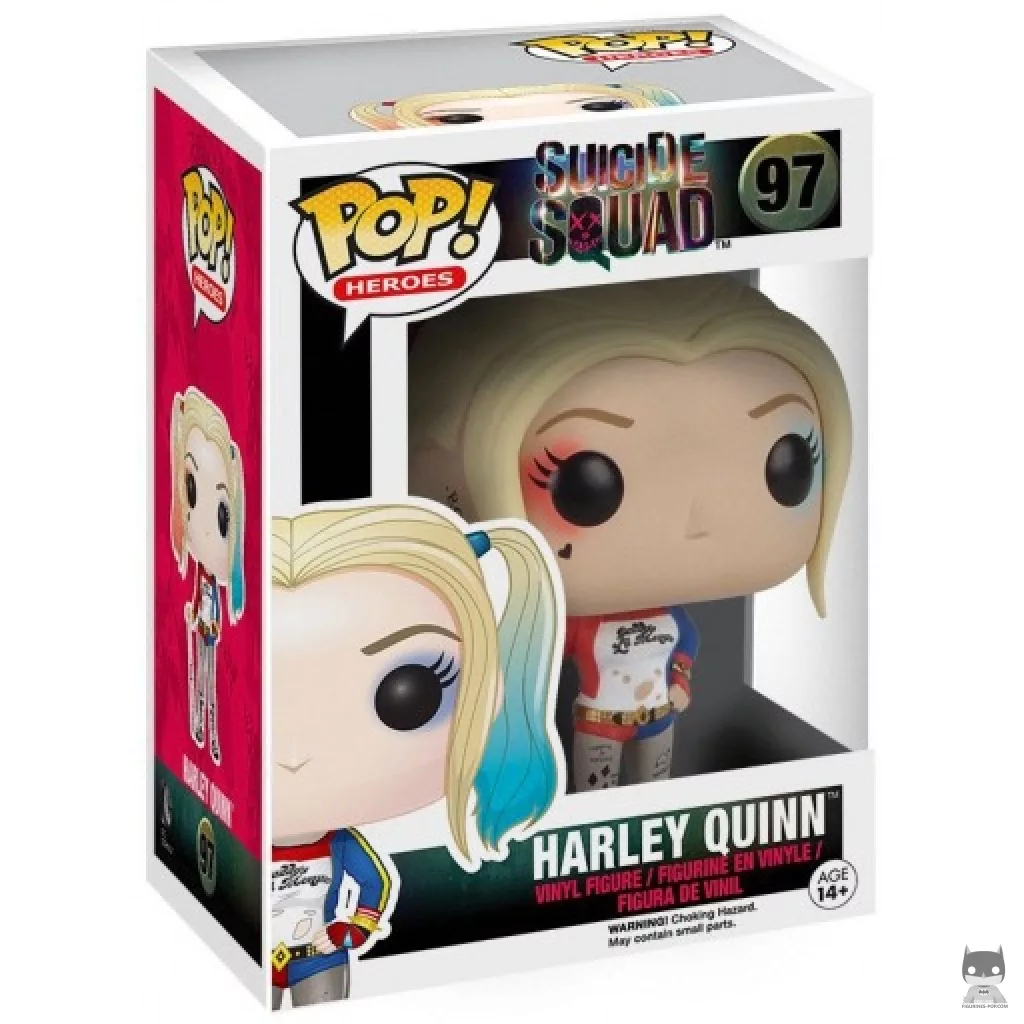 Harley Quinn Funko Pop! figure in its box