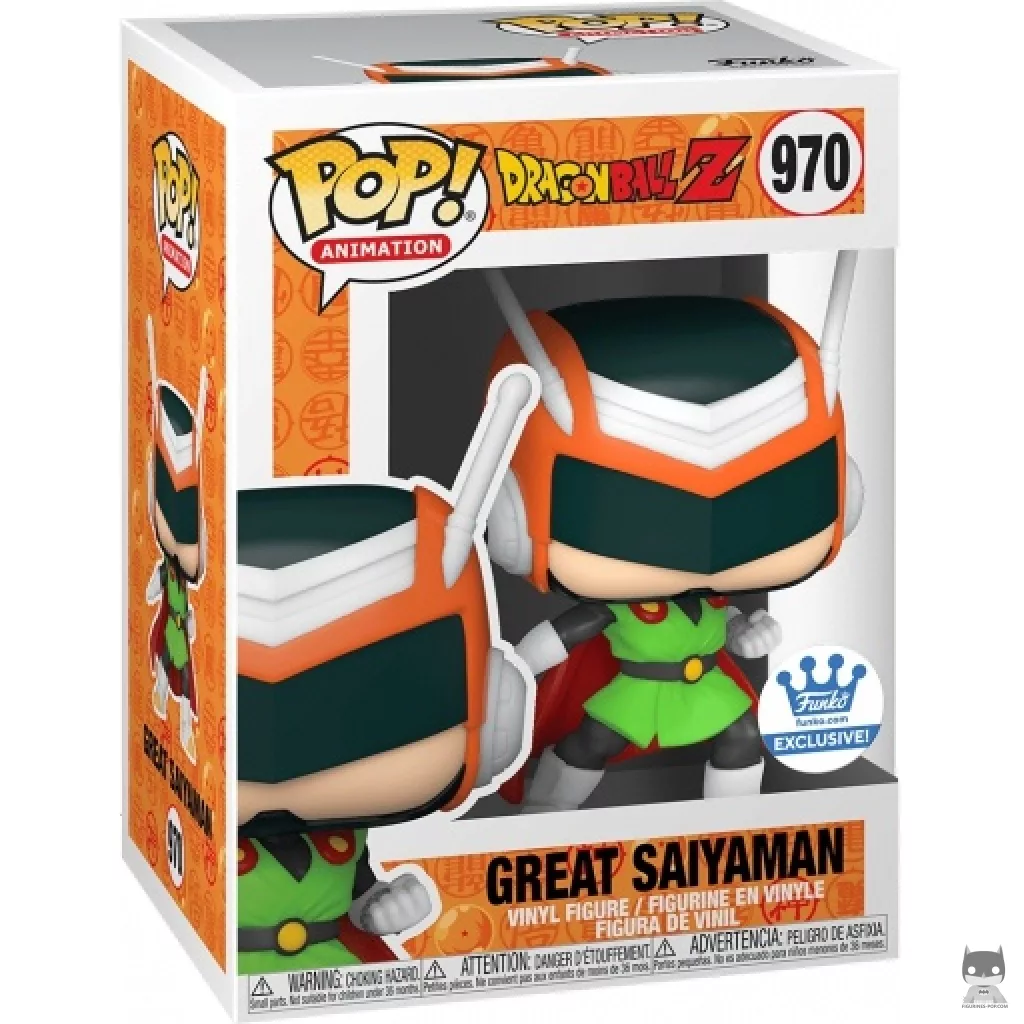 Great Saiyaman Funko Pop! figure in its box