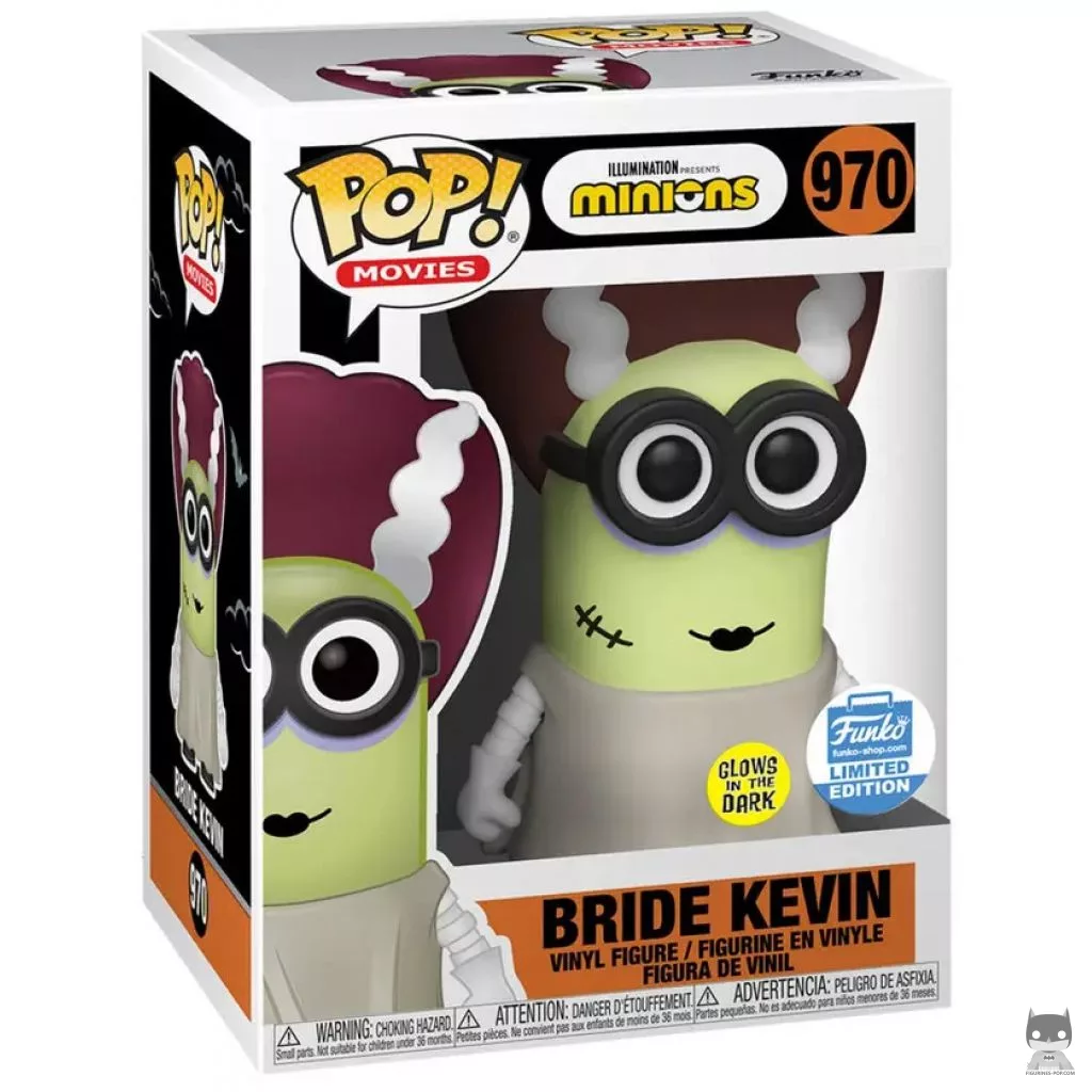 Bride Kevin (Glow in the Dark) Funko Pop! figure in its box