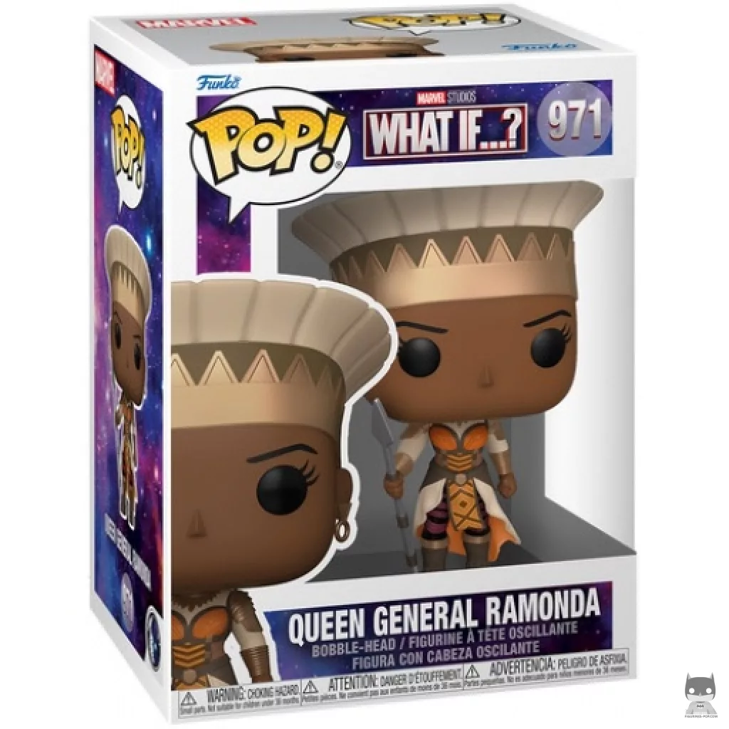 Queen General Ramonda Funko Pop! figure in its box