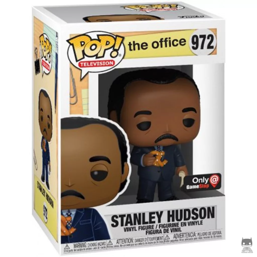Stanley Hudson Funko Pop! figure in its box