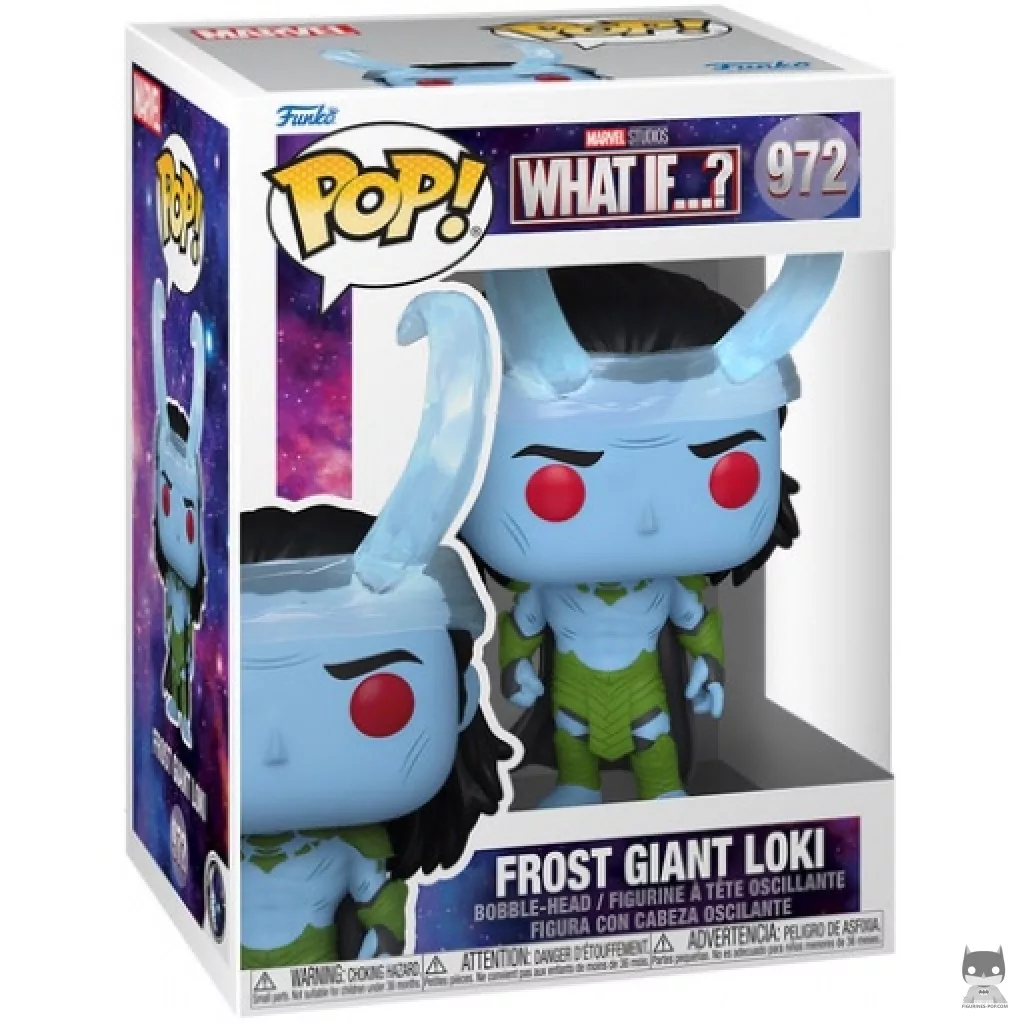 Frost Giant Loki Funko Pop! figure in its box