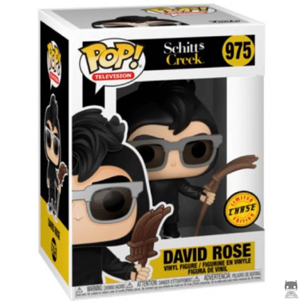 David Rose (Chase) Funko Pop! figure in its box