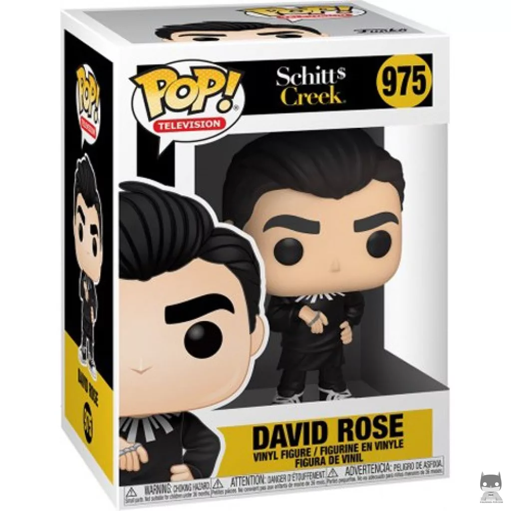 David Rose Funko Pop! figure in its box