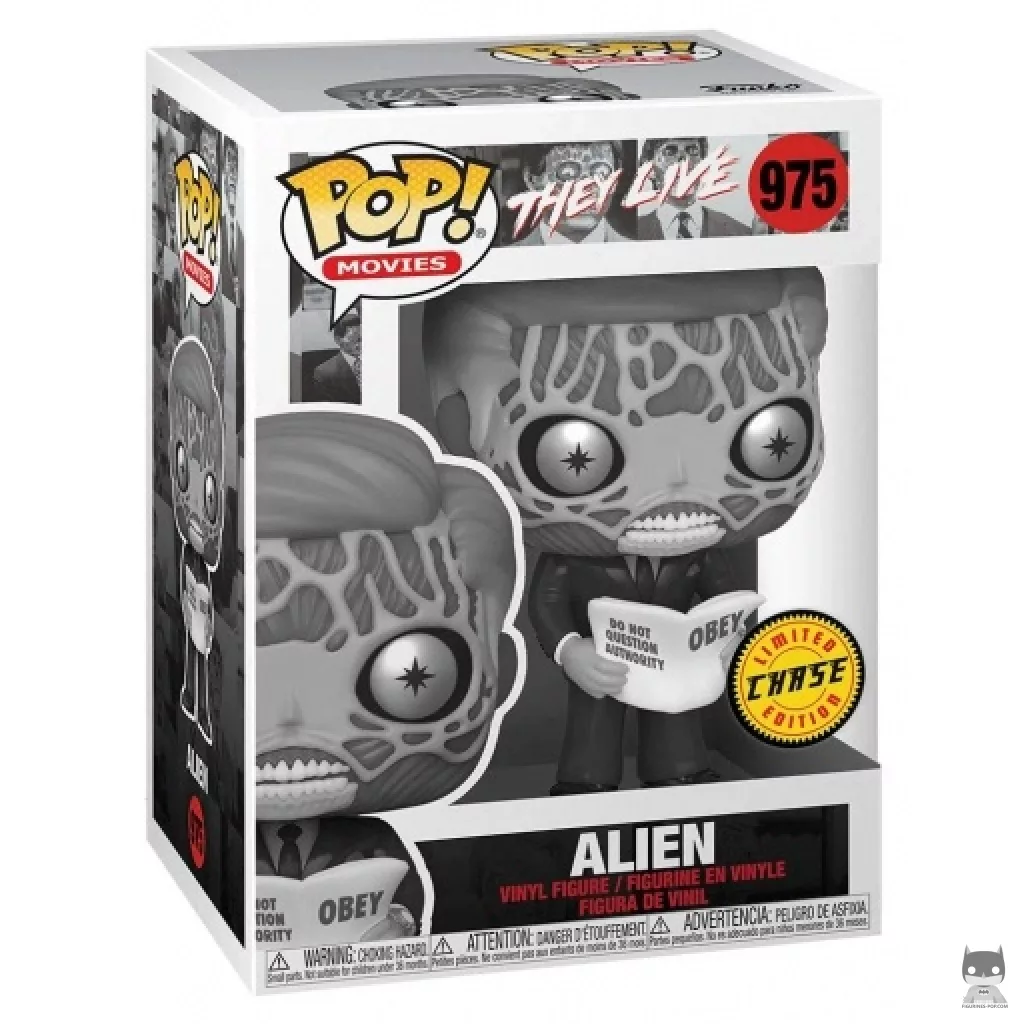 Alien (Chase) Funko Pop! figure in its box
