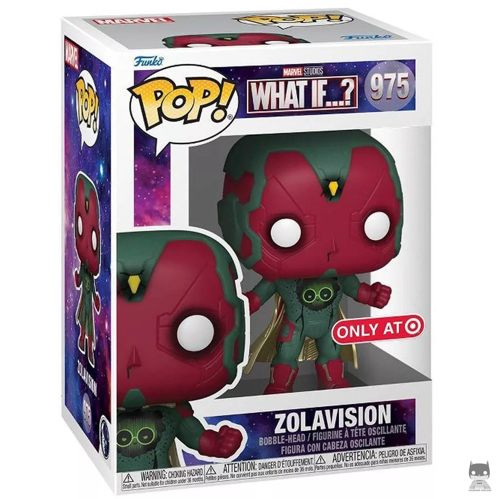 Zola Vision Funko Pop! figure in its box