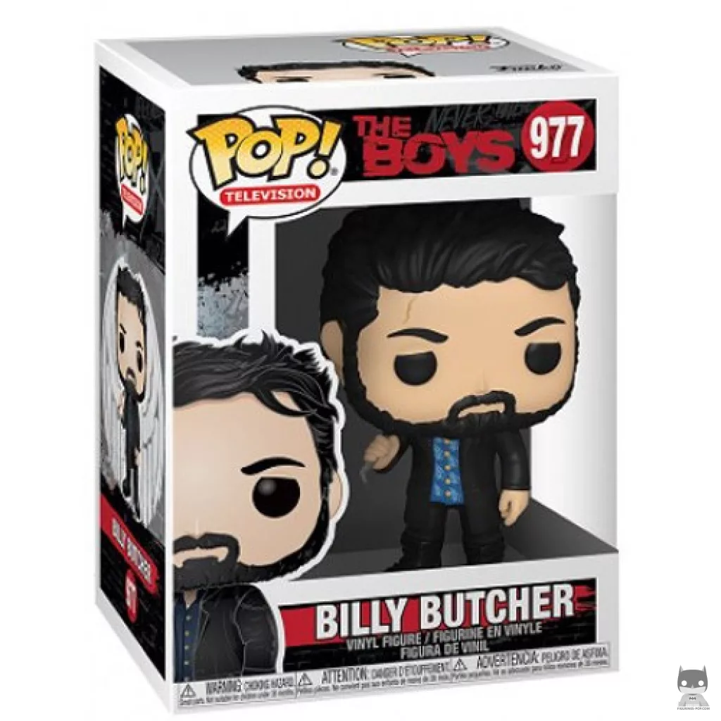 Billy Butcher Funko Pop! figure in its box