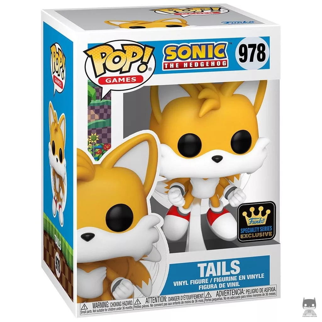 Tails (Flying) Funko Pop! figure in its box