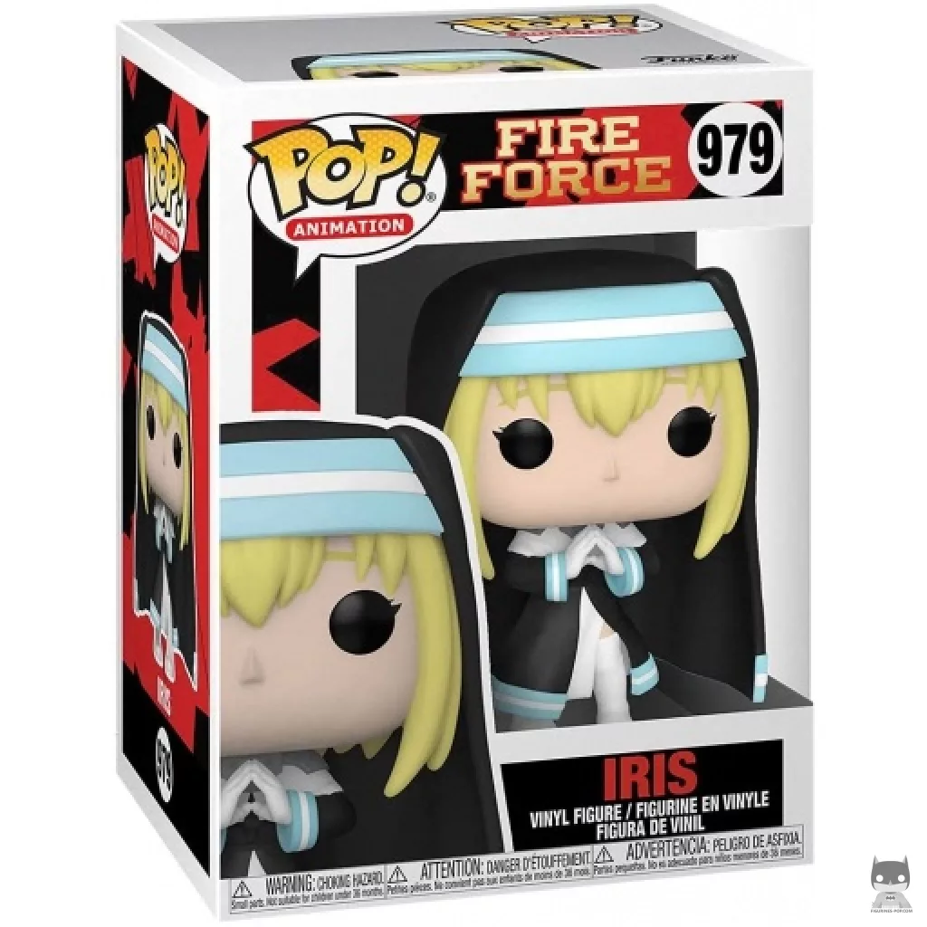 Iris Funko Pop! figure in its box
