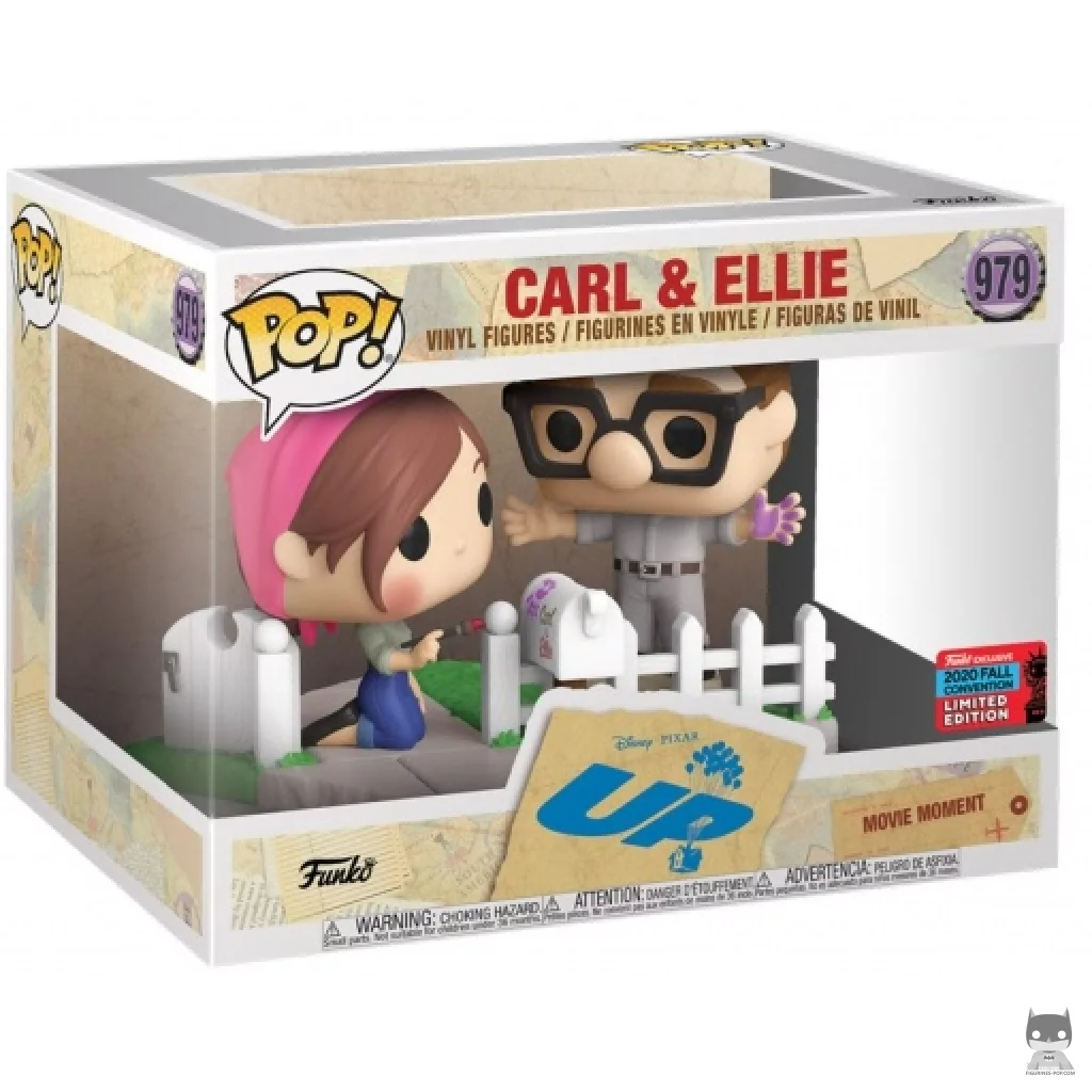 Carl & Ellie painting Funko Pop! figure in its box