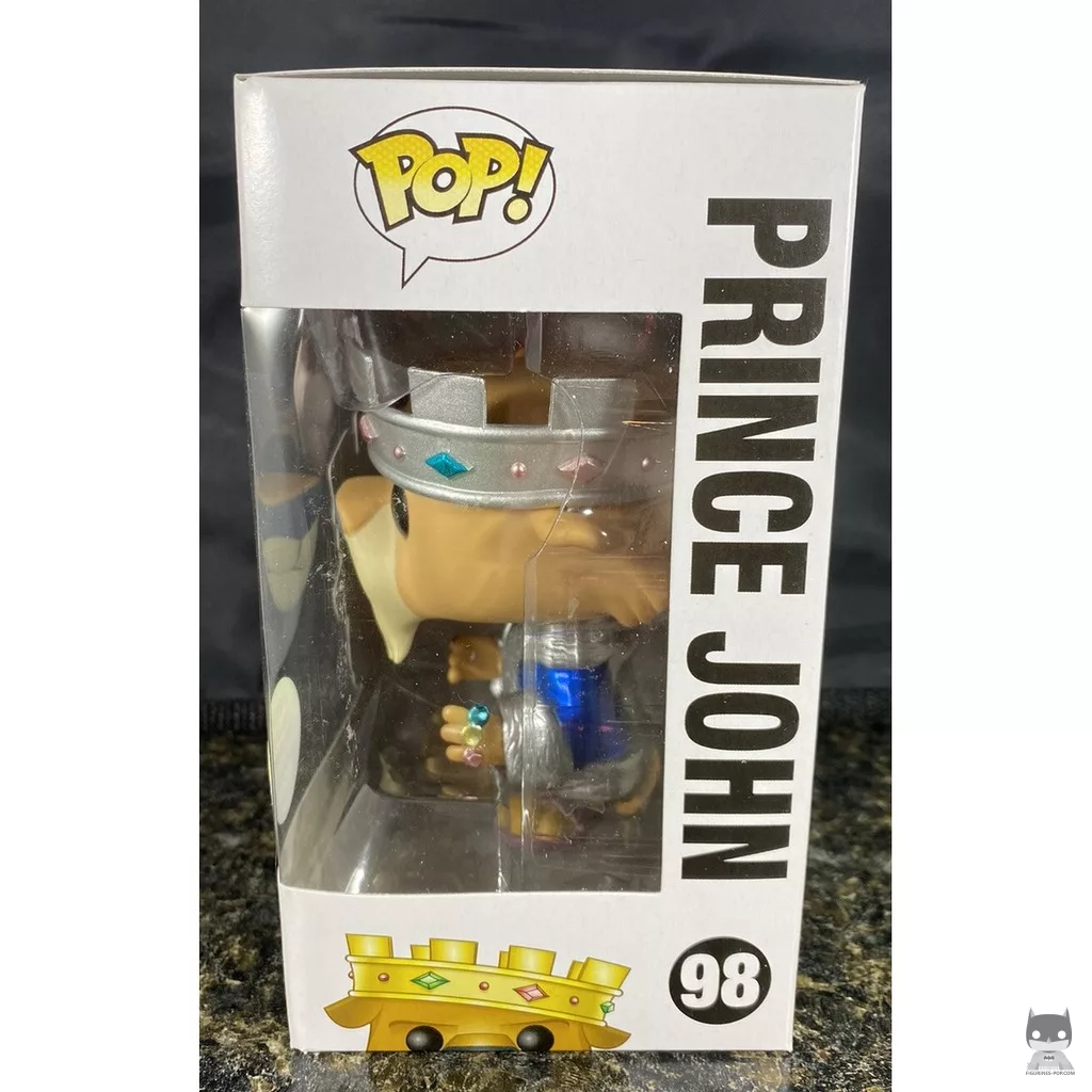 Prince John (Metallic) Funko Pop! figure in its box