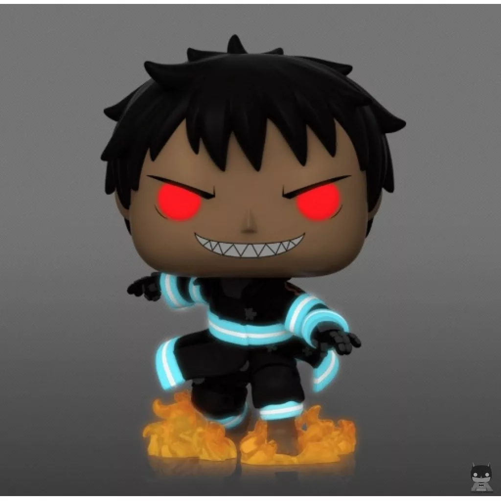 Shinra with Fire (Glow in the Dark) Funko Pop! figure (Fire Force)