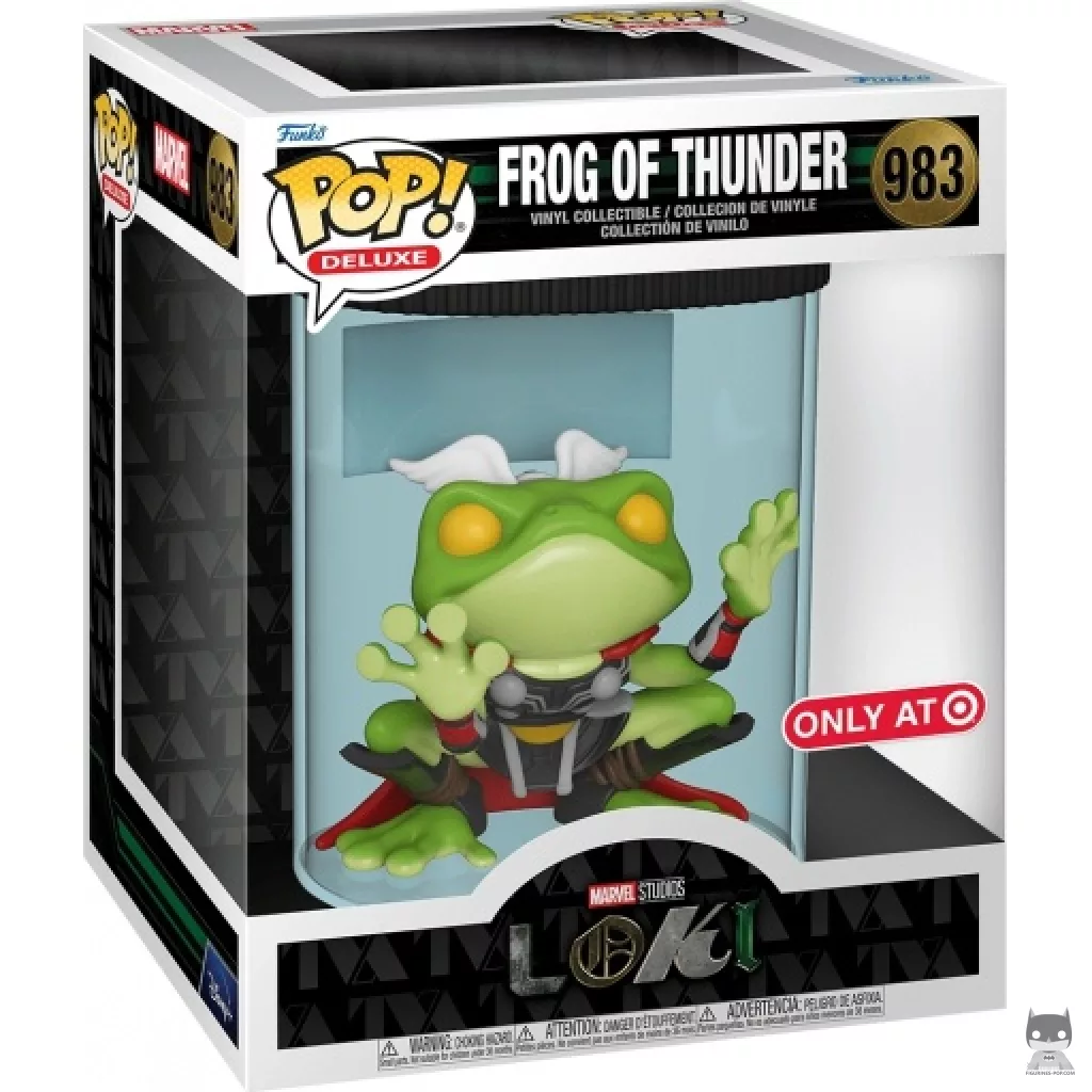 Frog of Thunder Funko Pop! figure in its box