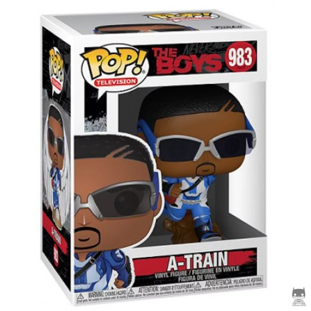 A-Train Funko Pop! figure in its box