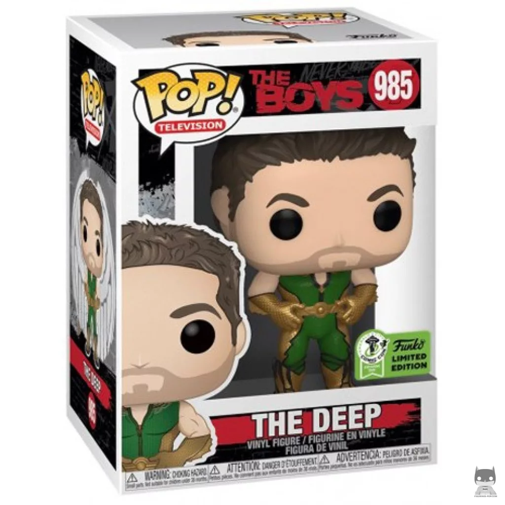 The Deep Funko Pop! figure in its box