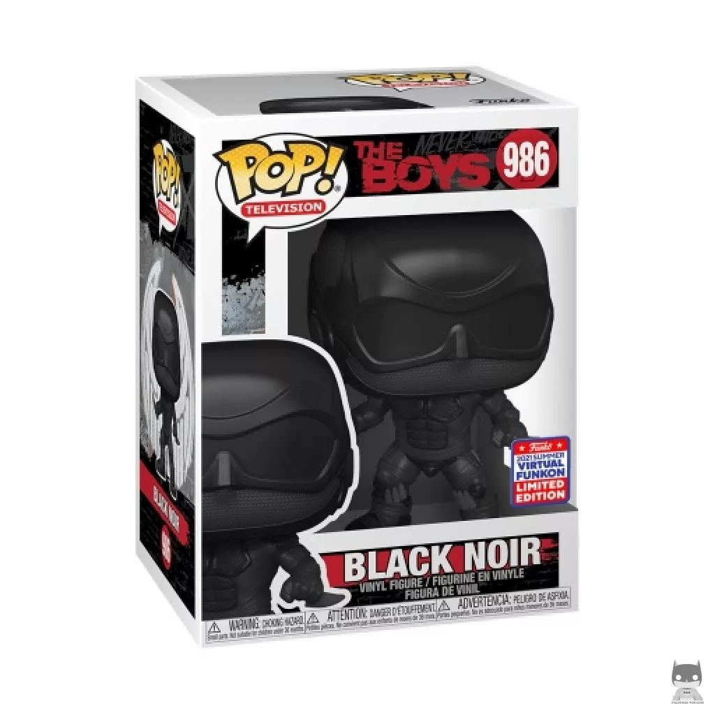 Black Noir Funko Pop! figure in its box