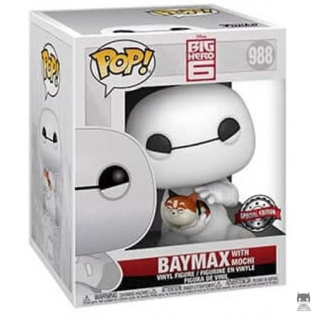 Baymax with Mochi Funko Pop! figure in its box