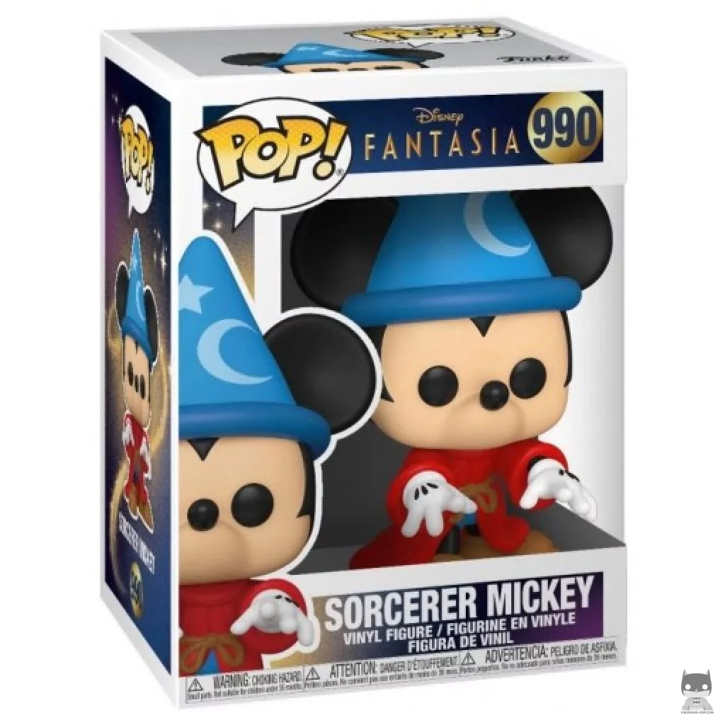 Sorcerer Mickey Funko Pop! figure in its box