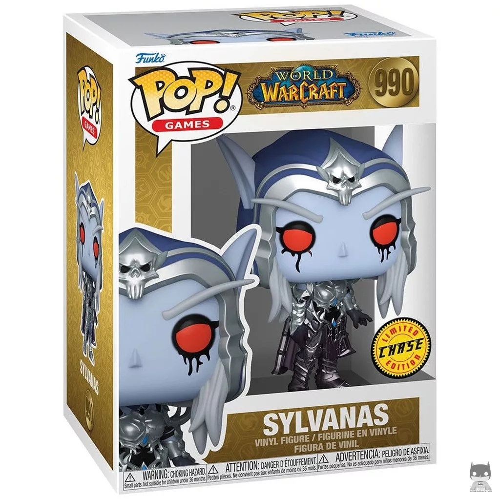 Sylvanas (Chase) Funko Pop! figure in its box