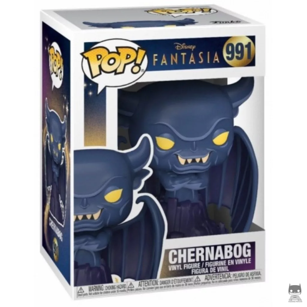 Chernabog Funko Pop! figure in its box