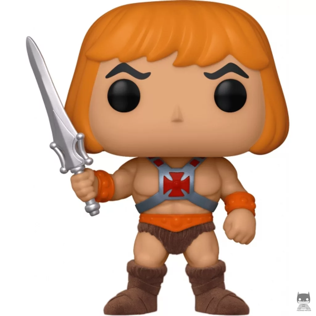 He-Man (Flocked) Funko Pop! figure (Masters of the Universe)