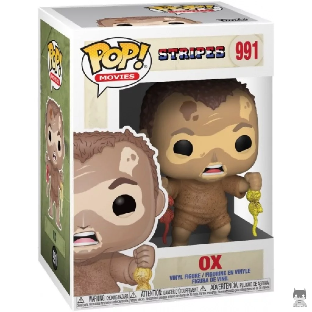Ox Funko Pop! figure in its box