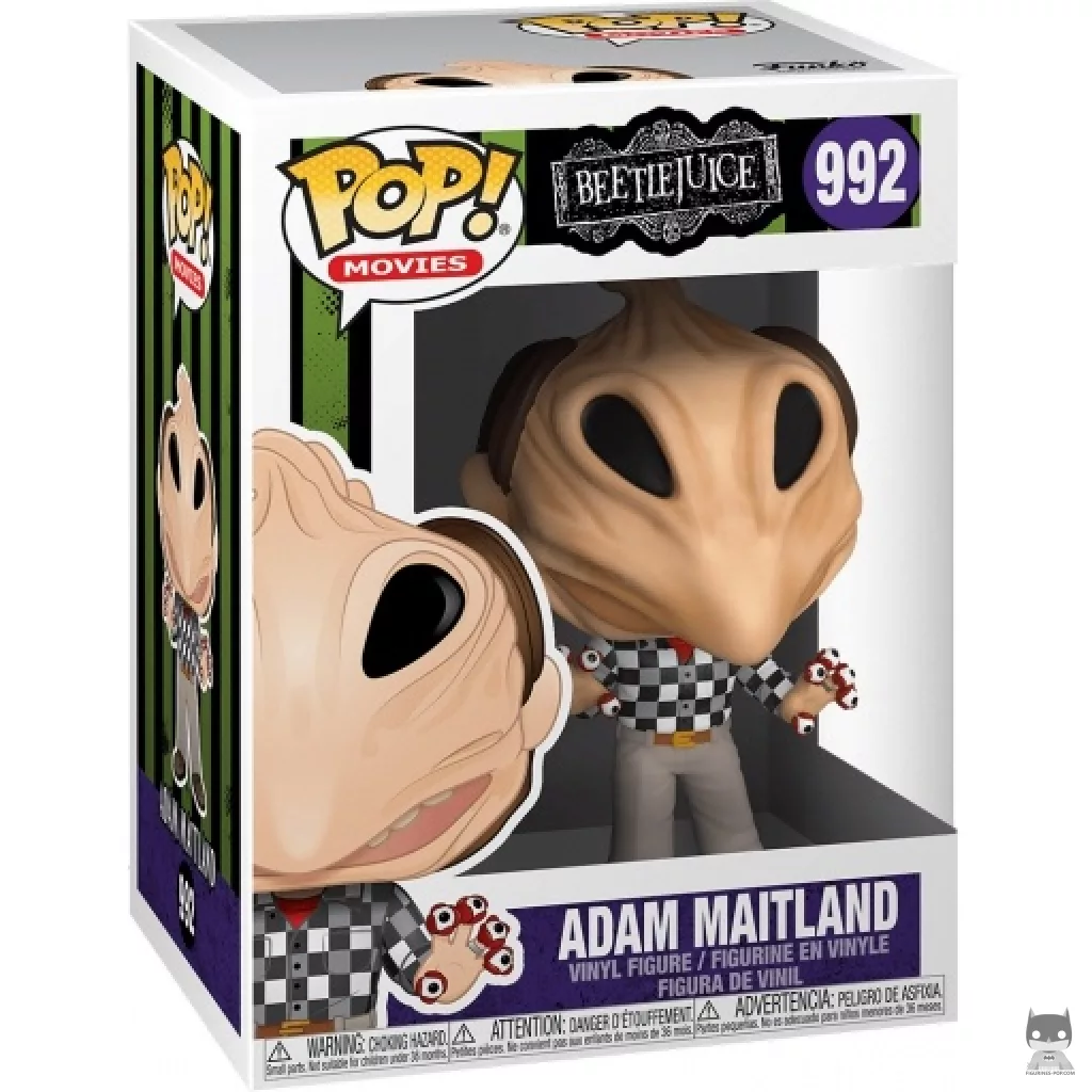 Adam Maitland Funko Pop! figure in its box