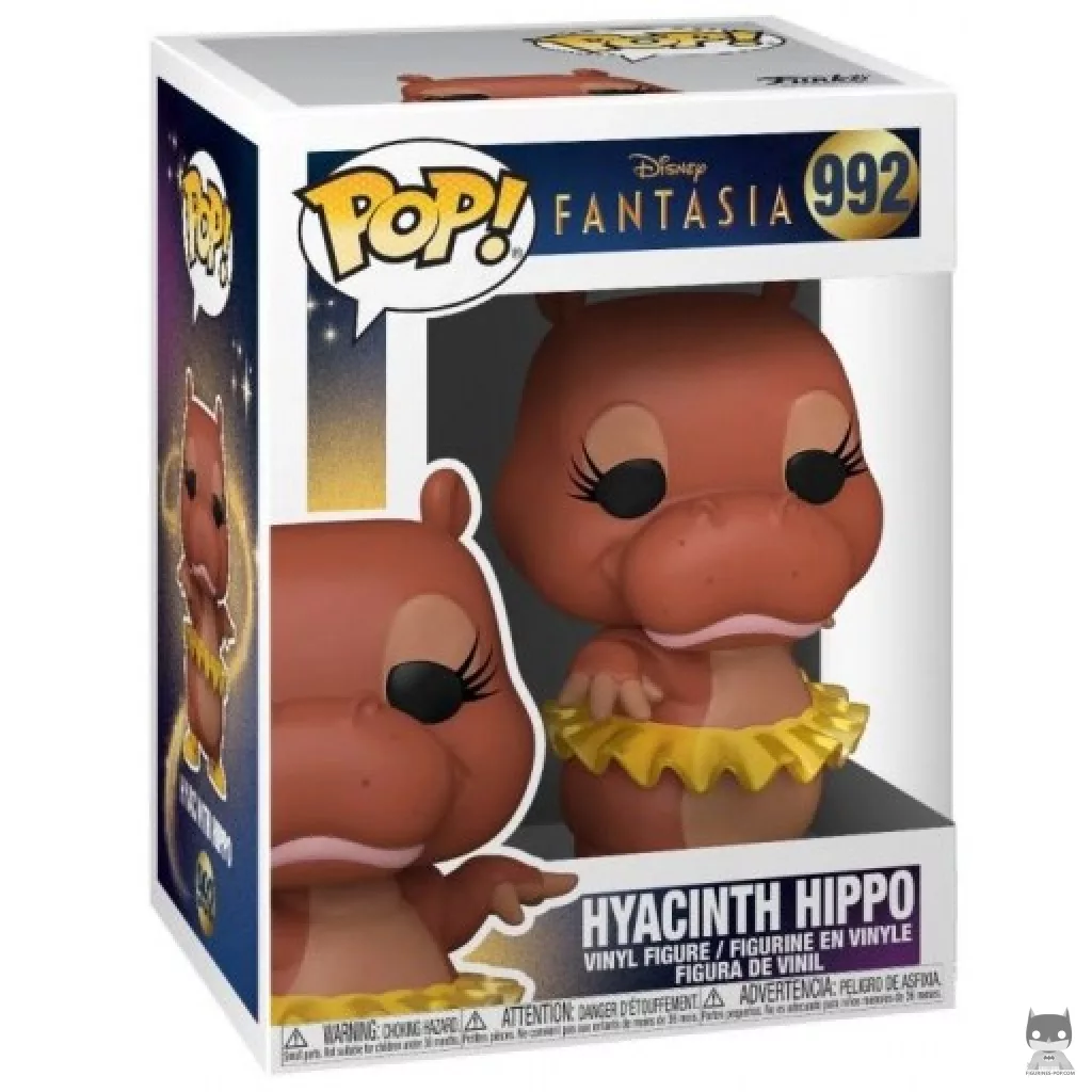 Hyacinth Hippo Funko Pop! figure in its box