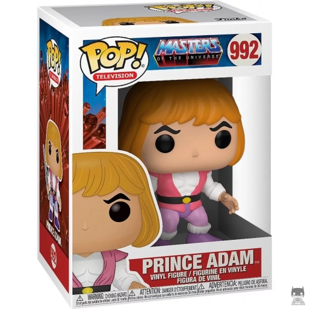 Prince Adam Funko Pop! figure in its box