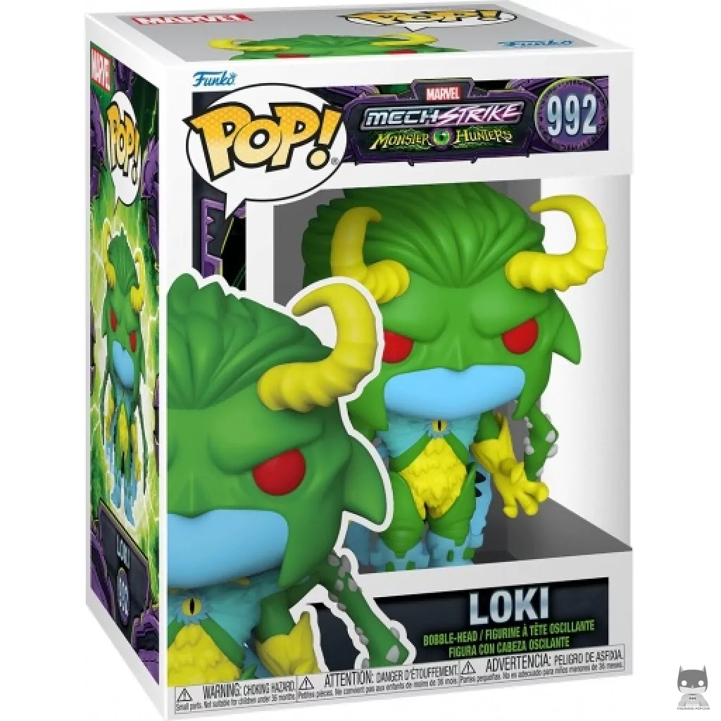 Loki Funko Pop! figure in its box