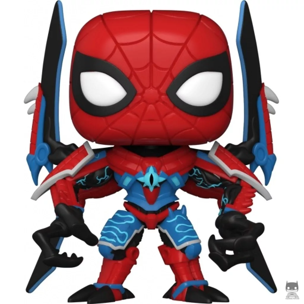 Spider-Man Funko Pop! figure (Mech Strike Monster Hunters)
