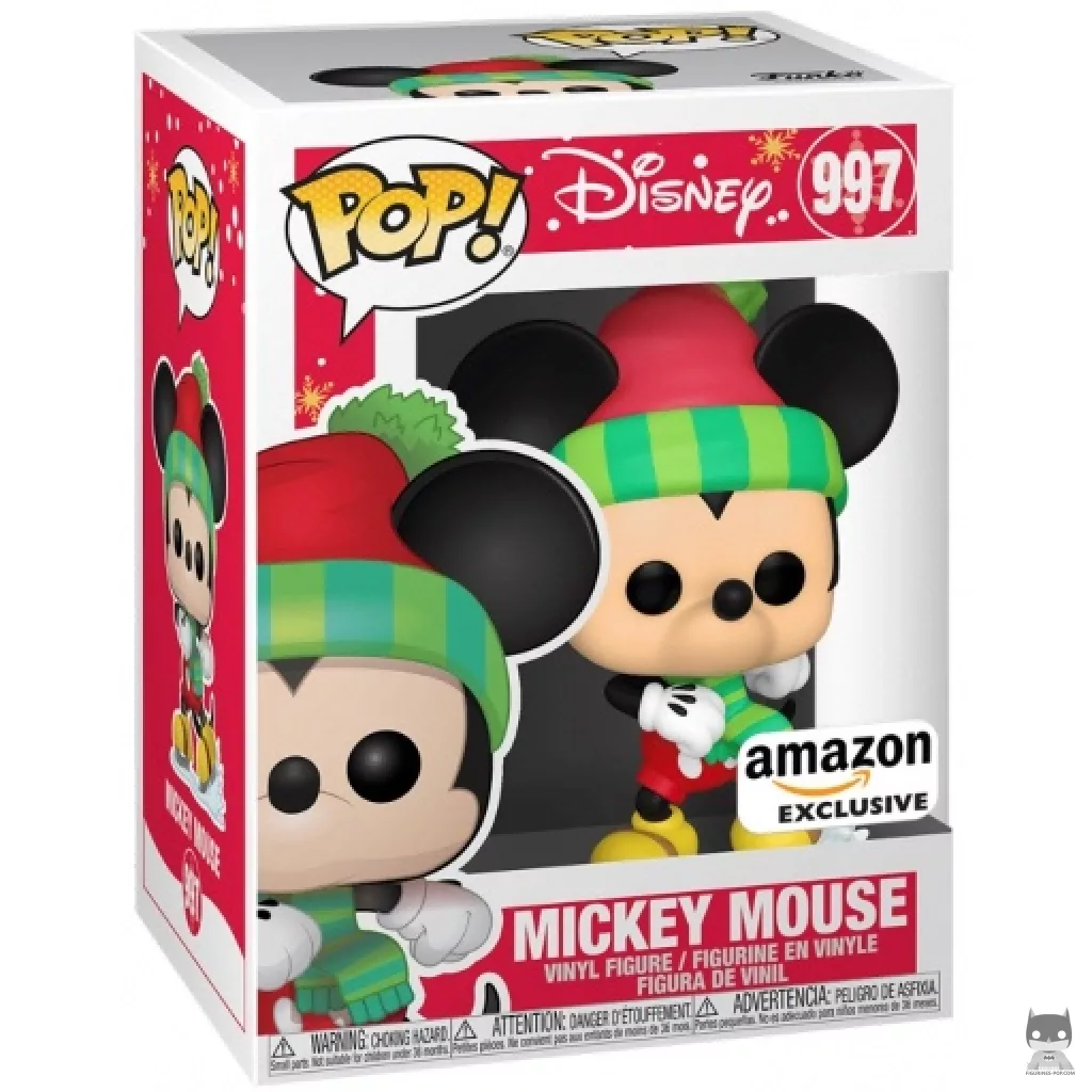 Mickey Mouse Ice Skating Funko Pop! figure in its box