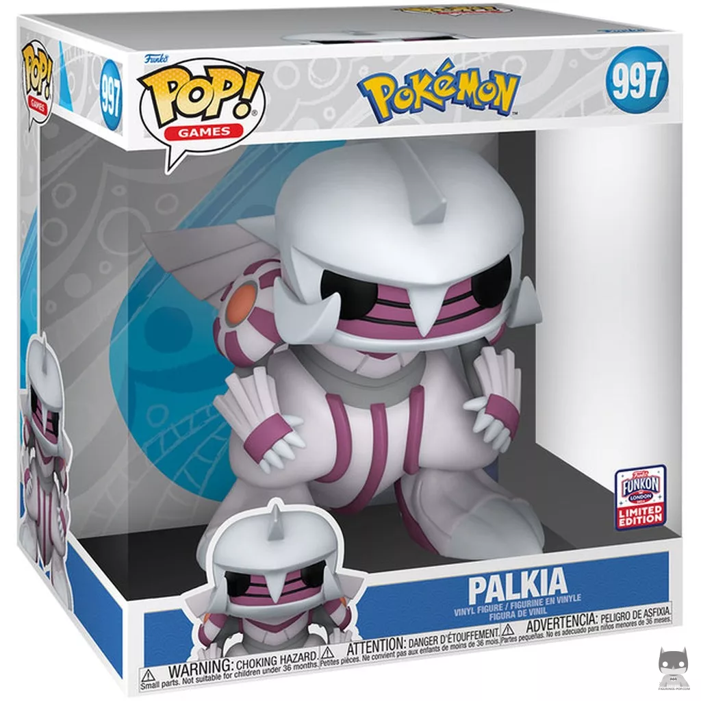 Palkia (Supersized) Funko Pop! figure in its box