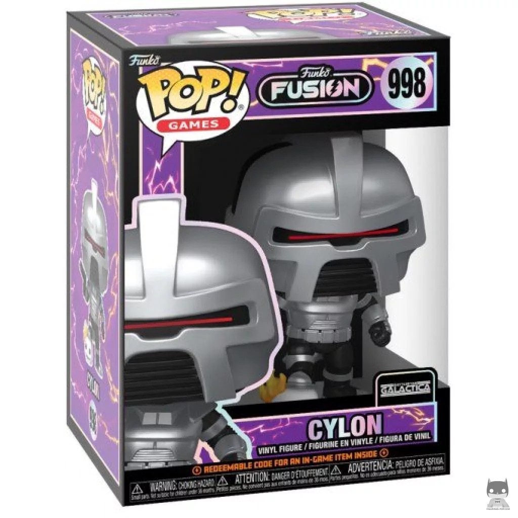 Cylon Funko Pop! figure in its box