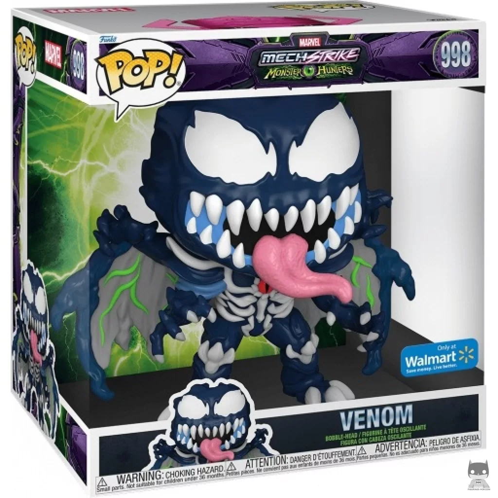 Venom (Supersized) Funko Pop! figure in its box