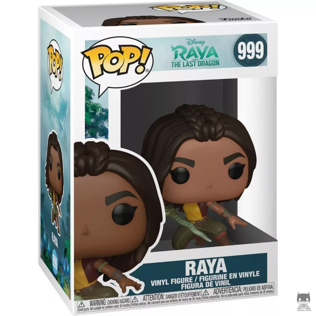 Raya Warrior Funko Pop! figure in its box