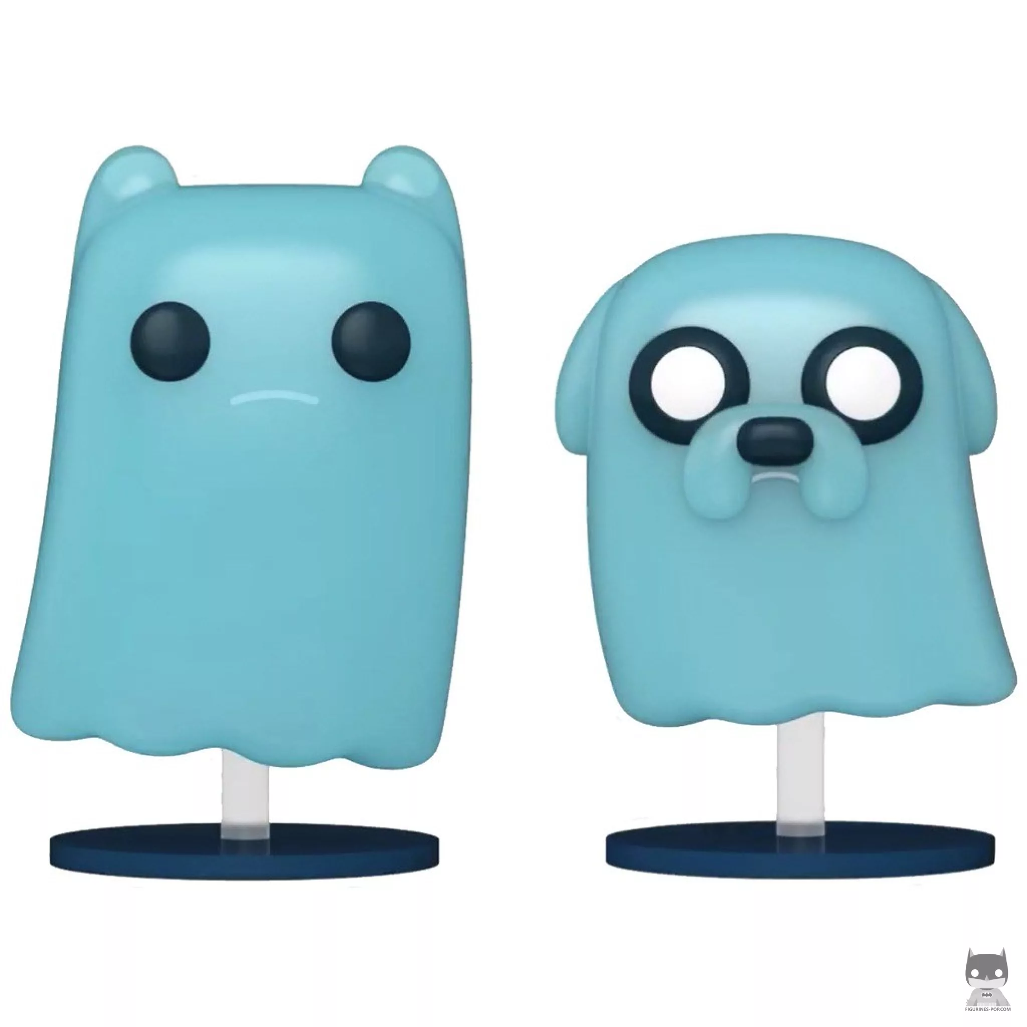 Finn and Jake (Ghosts & Glow in the Dark + 2 Pack) Funko Pop! figure (Adventure Time)
