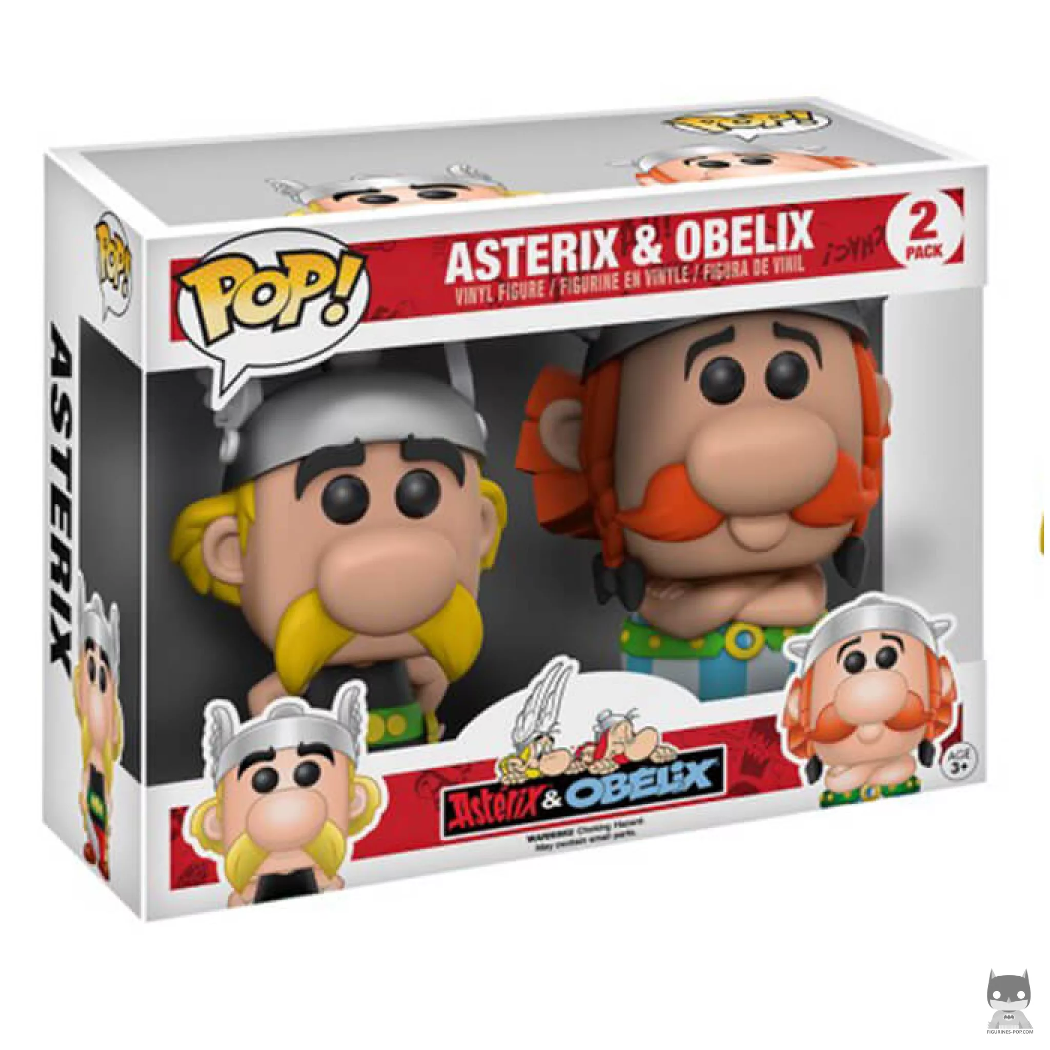 Asterix & Obelix Funko Pop! figure in its box