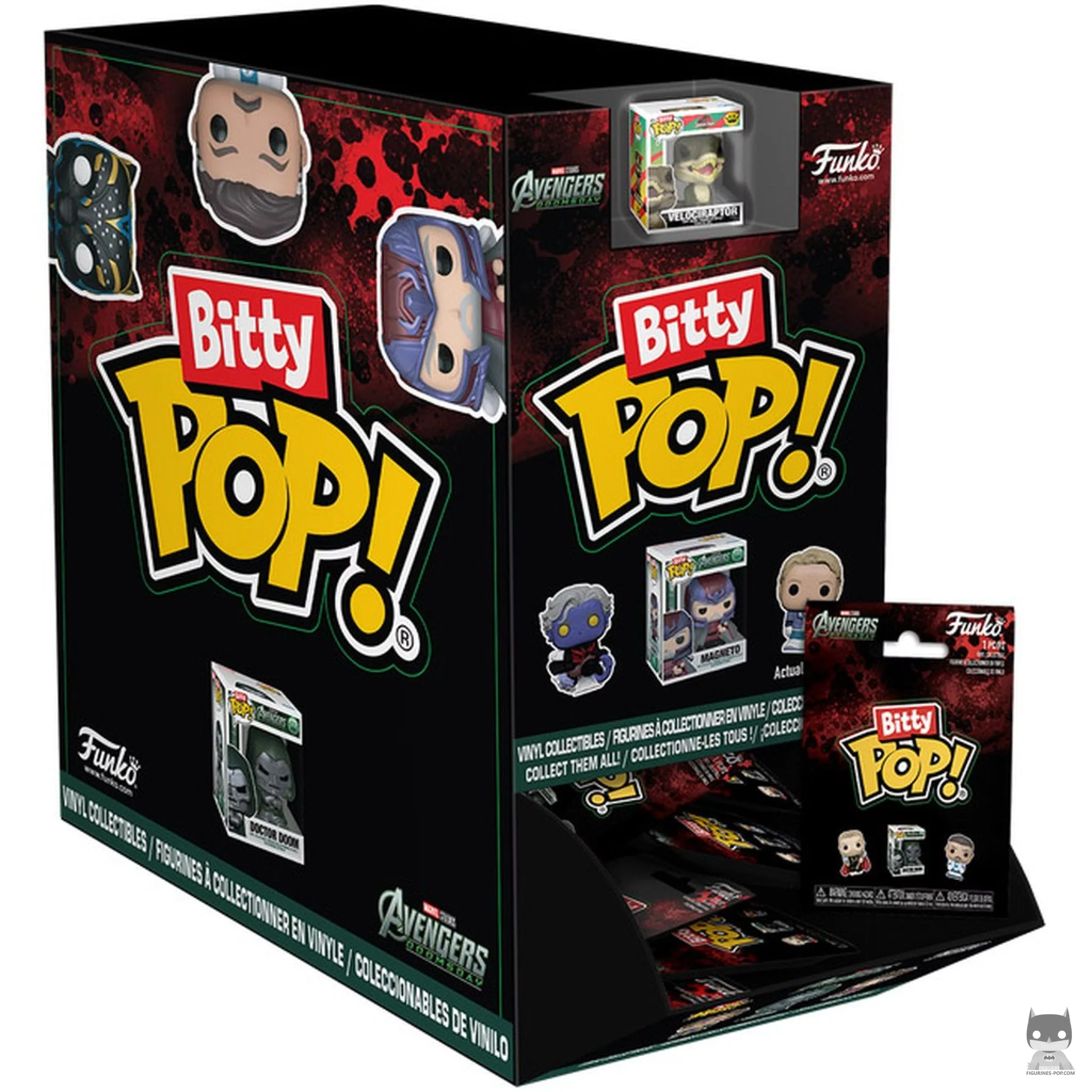 Mystery Bitty Pop Avengers: Doomsday Funko Pop! figure in its box