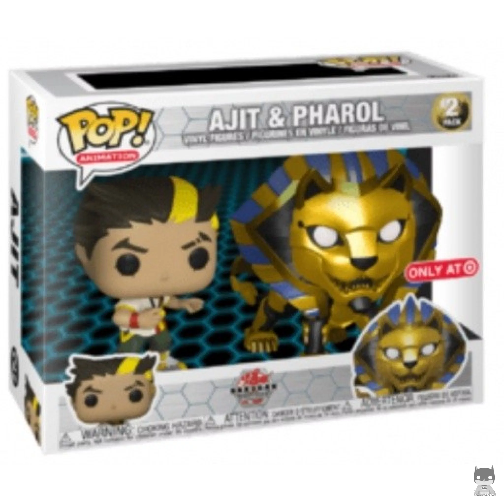 Ajit & Pharol (Metallic) Funko Pop! figure in its box