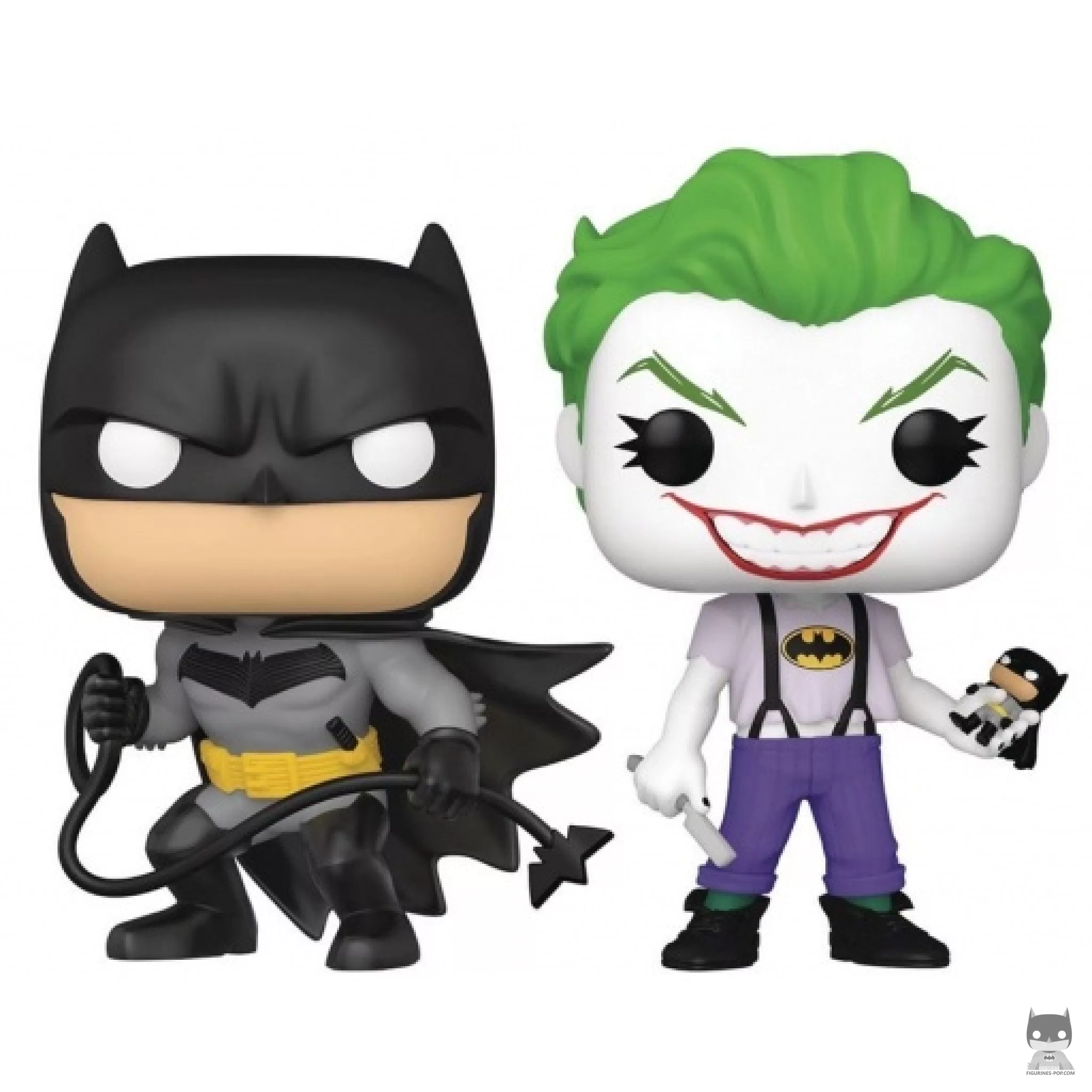 White Knight Batman & White Knight the Joker Funko Pop! figure (Batman)