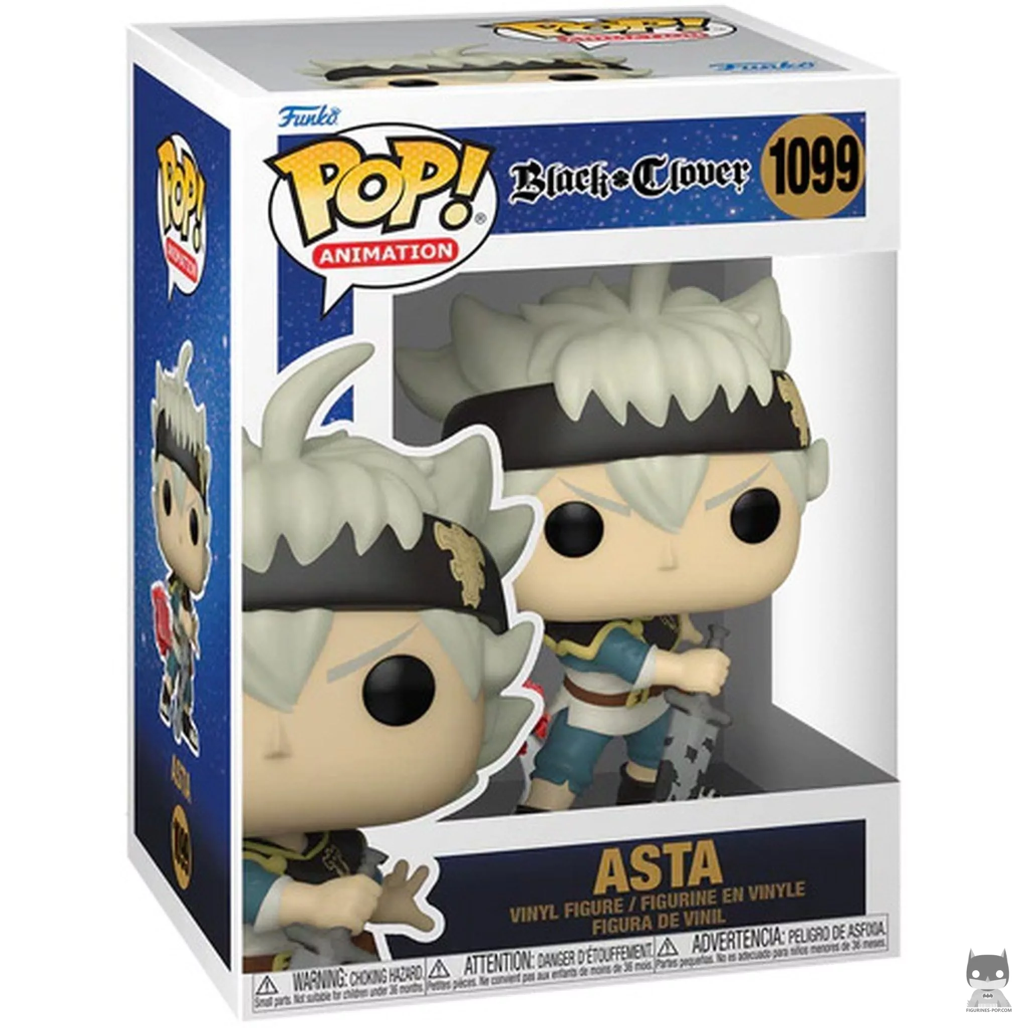 Asta Funko Pop! figure in its box