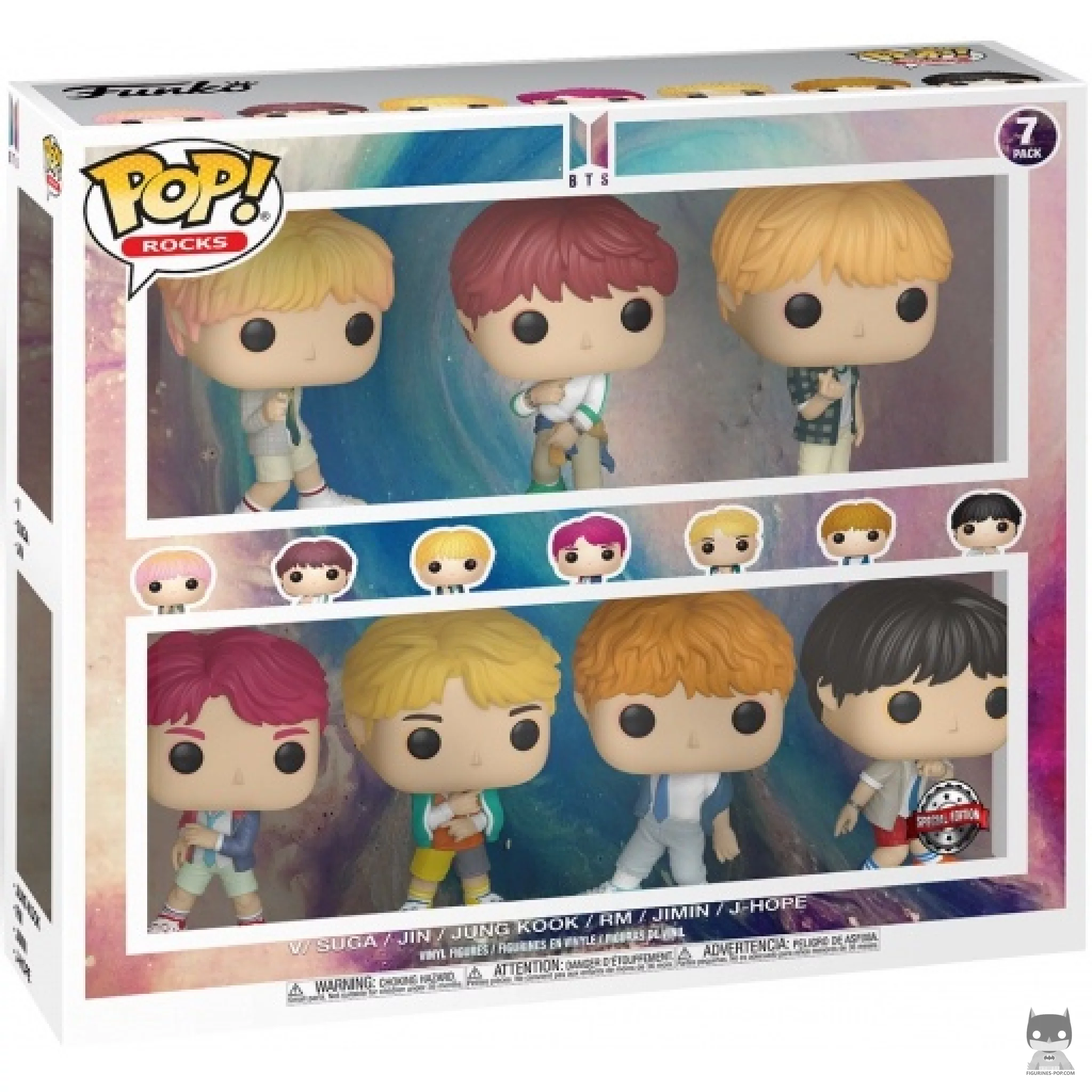 BTS Funko Pop! figure in its box