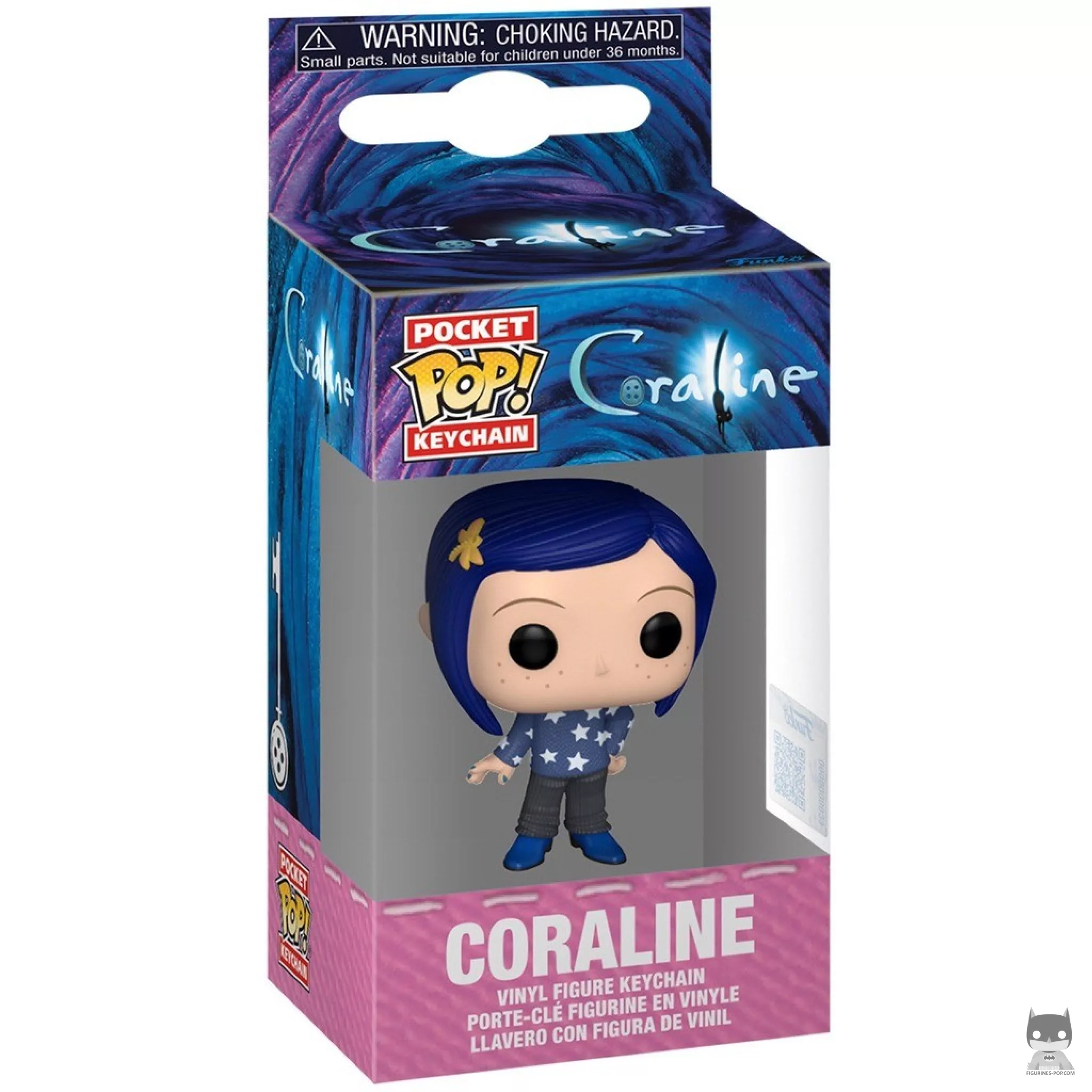 Coraline Funko Pop! figure in its box