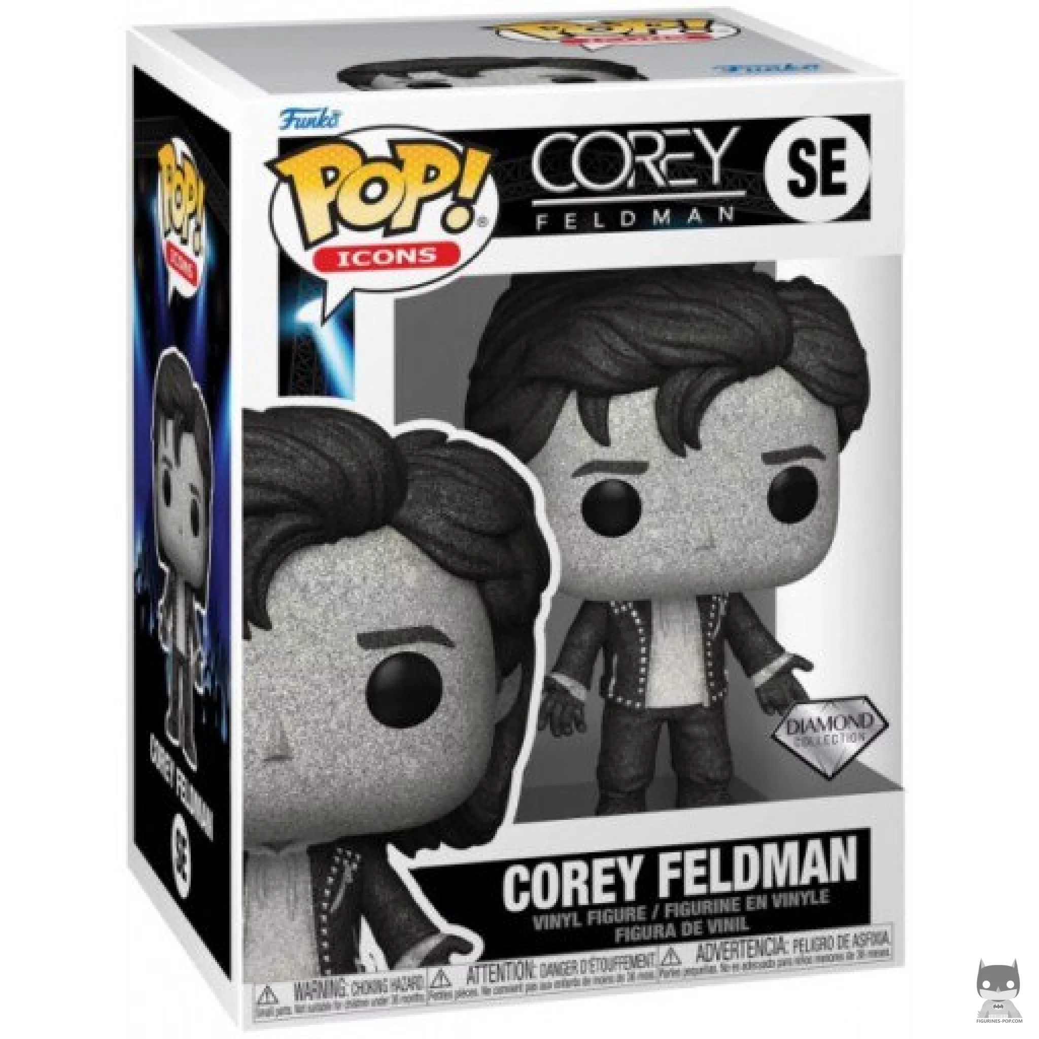Corey Feldman (Diamond Glitter) Funko Pop! figure in its box