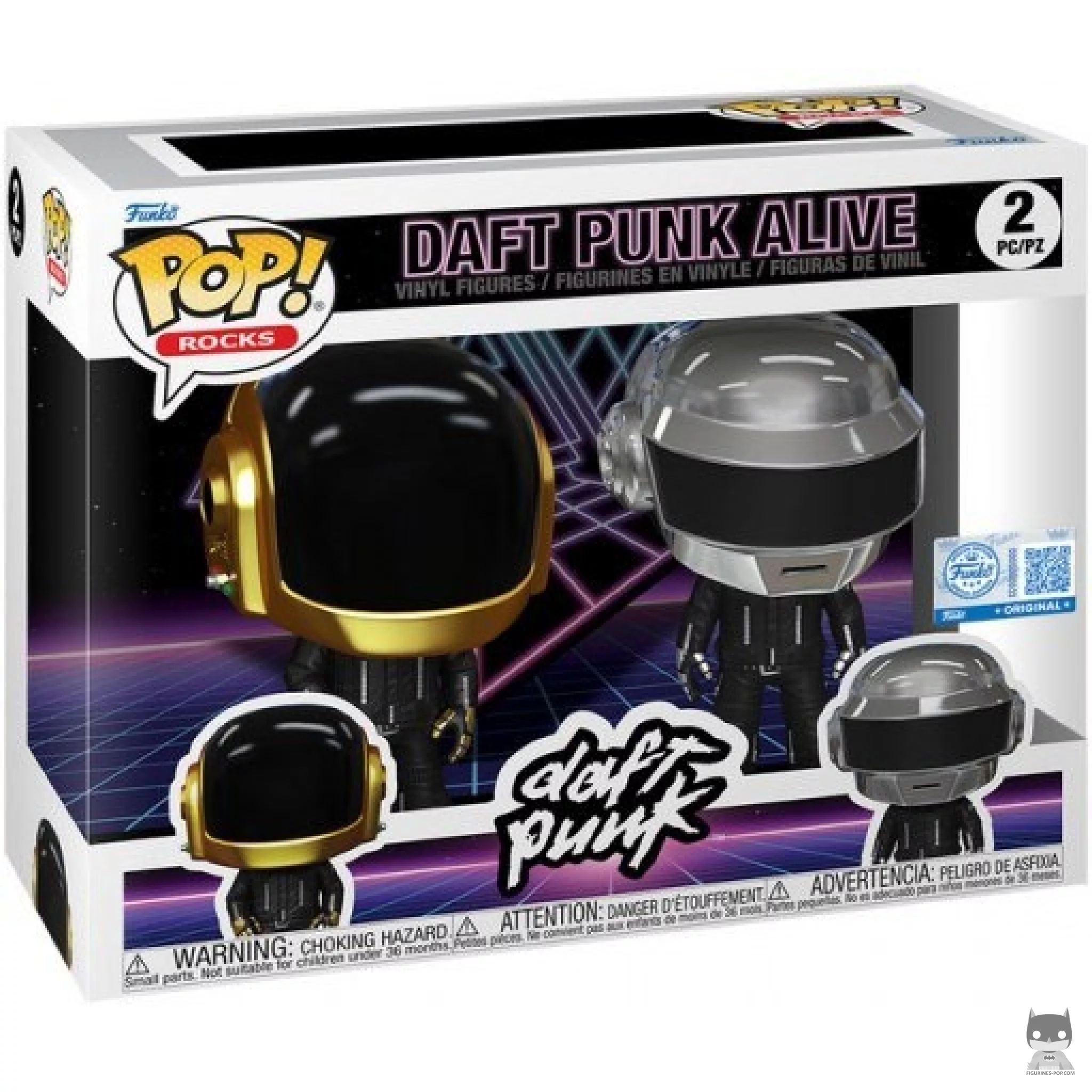 Daft Punk : Alive Funko Pop! figure in its box